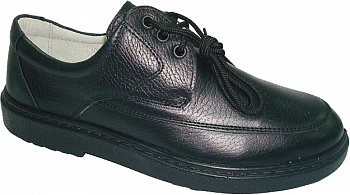 Туфли мужские нат. кожа Дима ПУ ALMI (арт. 80308-07900(7081-07101), черный — купить в SIZ-ON