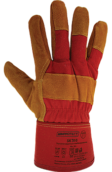 Перчатки ArmProtect спилковые комбинированные, SK310 — купить в SIZ-ON
