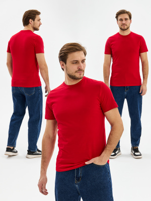 Футболка ProfLineBase (тк.Трикотаж,160), красный — купить в SIZ-ON