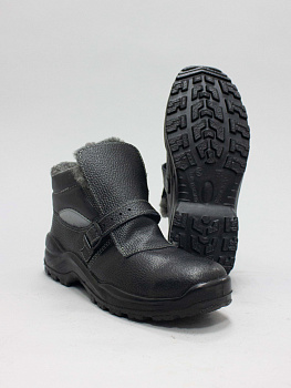 Ботинки Сварщика (иск.мех) МП ПУ/Нитрил Лидер (арт.БС24213, БС.1.4.2.1.3) — купить в SIZ-ON