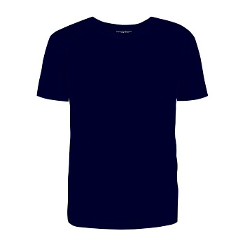 Футболка Премиум О-ворот (тк.Трикотаж, 155), т.синий