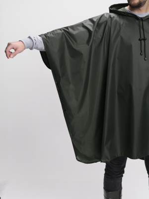 Плащ-пончо влагозащитный, хаки