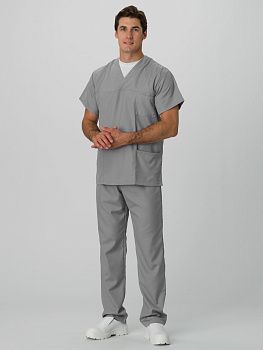 Костюм универсальный хирурга (тк.Панацея,160), серый гранит — купить в SIZ-ON