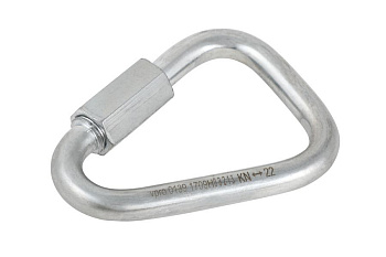 Карабин-рапид VENTO™ Delta 10 стальной треугольный, vpro 0139/vnt1139 — купить в SIZ-ON