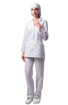 Брюки женские Антистатика М-29 тип D, белый — купить в SIZ-ON