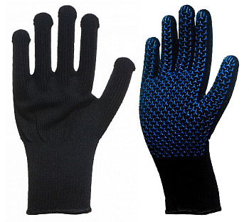 Перчатки АМПАРО™ Пантера Плюс полушерстяные с ПВХ (50% шерсть), 497898 — купить в SIZ-ON