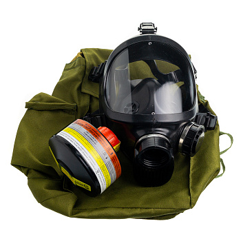 Противогаз промышленный Бриз-3301 (ППФ) А1В1Е1Р1 R D с маской ППМ-88 — купить в SIZ-ON