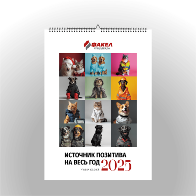 Календарь перекидной 2025 — купить в SIZ-ON