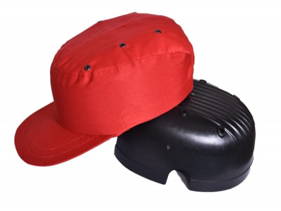 Каскетка защитная, красный