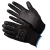 Перчатки Gward нейлоновые с полиуретановым покрытием, черный, PU1001
