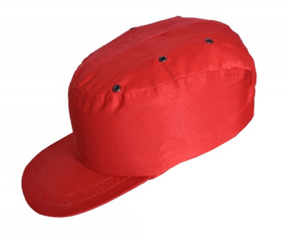 Каскетка защитная, красный — купить в SIZ-ON