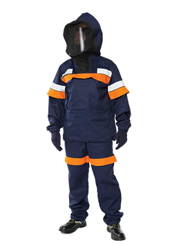 Костюм противоэнцефалитный Энергия-Антигнус-А (12,1 кал.), т.синий/оранжевый — купить в SIZ-ON