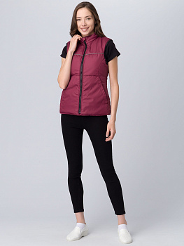 Жилет утепленный женский PROFLINE BASE (тк.Дюспо), бордовый — купить в SIZ-ON