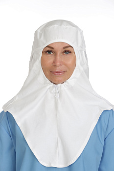 Подшлемник-балаклава с регулировкой UBK001 (тк.Трикотаж,190), белый — купить в SIZ-ON