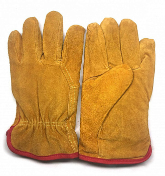 Перчатки цельноспилковые утепленные (иск.мех) — купить в SIZ-ON