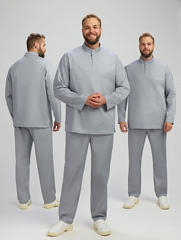 Костюм мужской Хаспфуд-Стандарт (тк.Смесовая,160), серый — купить в SIZ-ON