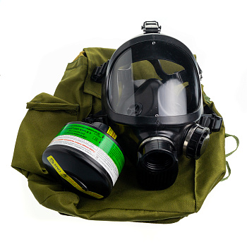 Противогаз промышленный Бриз-3301 (ППФ) К1Р1 R D с маской ППМ-88 — купить в SIZ-ON