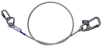 Строп Б+Кс (стальной трос) 1 монт.+1 соед.кар. 1,5м — купить в SIZ-ON