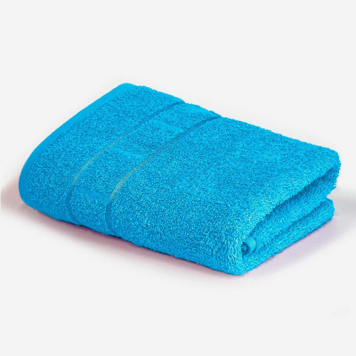 Полотенце махровое Юнона (70х130), голубой — купить в SIZ-ON