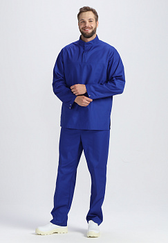 Костюм мужской Хаспфуд-Стандарт (тк.Смесовая,160), васильковый — купить в SIZ-ON