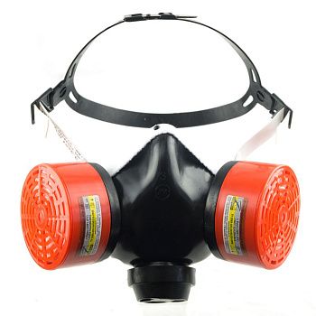 Полумаска Бриз-3201 (РУ) газопылезащитная с фильтром A1P1 RD — купить в SIZ-ON