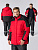 Куртка зимняя Европа CH (тк.Дюспо), красный/черный