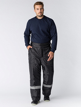 Брюки зимние Стандарт СОП (тк.Оксфорд), черный — купить в SIZ-ON