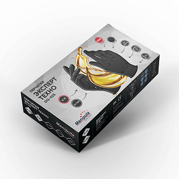 Перчатки Manipula Specialist® Эксперт Техно (нитрил 0,20мм, упак.25 пар), DG-025 — купить в SIZ-ON