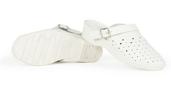 Сабо мужские иск.кожа ПВХ, белый — купить в SIZ-ON