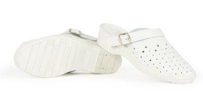 Сабо мужские иск.кожа ПВХ, белый — купить в SIZ-ON