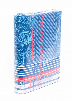 КПБ 1,5сп бязь 100 гр. (1 нав. 70х70), цветной — купить в SIZ-ON