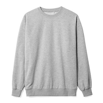 Свитшот Тойма 2.0 (тк.Трикотаж,230), серый меланж — купить в SIZ-ON