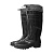 Сапоги ПВХ двухкомпонентные, черный (арт.С-40) с надставкой
