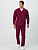 Костюм мужской Хаспфуд-База (тк.ТиСи,120), бордовый