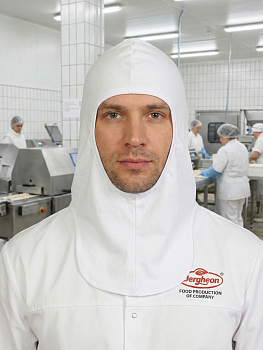 Подшлемник-балаклава Хаспфуд (тк.Трикотаж,190), белый — купить в SIZ-ON