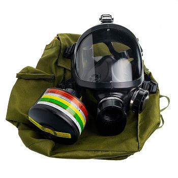 Противогаз промышленный Бриз-3301 (ППФ) А1В1Е1К1Р1 R D с маской ППМ-88 — купить в SIZ-ON
