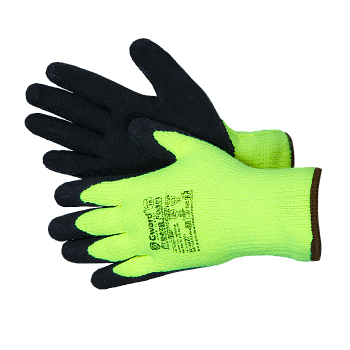 Перчатки Gward Freeze Foam из акриловой пряжи с начесом + вспенен. латекс, L5004 — купить в SIZ-ON