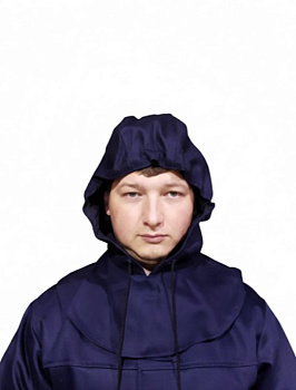 Подшлемник для защиты от искр и брызг расплавленного металла (тк. Велдшилд,450), т.синий — купить в SIZ-ON