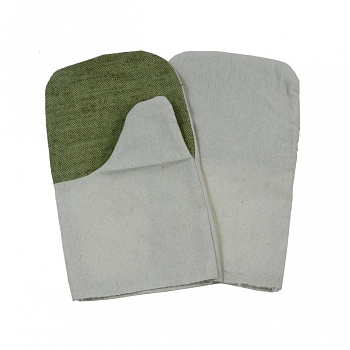 Рукавицы х/б с брезентовым наладонником (240 гр/м2) — купить в SIZ-ON