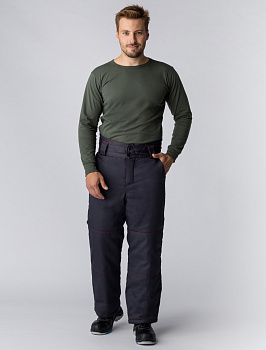 Брюки зимние Флофт Премиум (тк.Смесовая,240), т.серый — купить в SIZ-ON