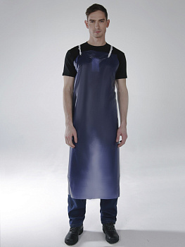 Фартук ПВХ ЩИТ-1 КЩС до 50% ЭКО облегченный, 86х112см, синий — купить в SIZ-ON