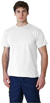 Футболка (тк.Трикотаж,160), белый — купить в SIZ-ON