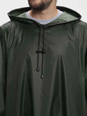 Плащ-пончо влагозащитный, хаки