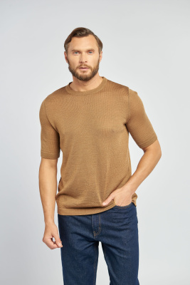 Футболка (Верблюжья шерсть), коричневый — купить в SIZ-ON