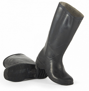 Сапоги формовые резиновые мужские (1 сорт), черный (арт. 173)