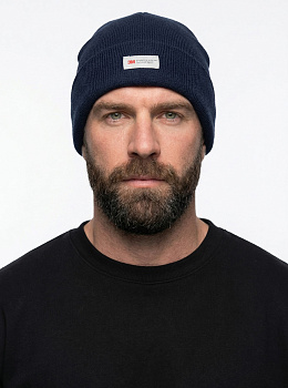 Шапка утепленная ProfLineSpecialist (Акрил), т.синий — купить в SIZ-ON