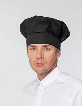 Колпак поварской Cookery, черный — купить в SIZ-ON