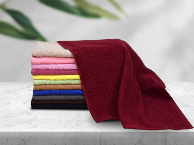 Полотенце махровое (40х70), желтый — купить в SIZ-ON