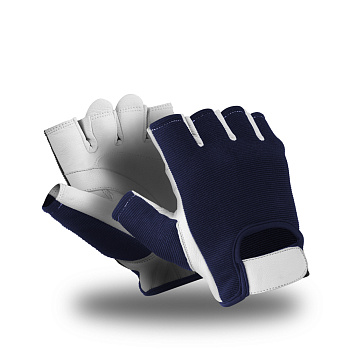 Полуперчатки Manipula Specialist® Виблок (кожа/силиконовый гель), VG-571 — купить в SIZ-ON