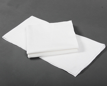 Полотенце вафельное ГОСТ 230 гр. (45х100) (5 шт.), белый — купить в SIZ-ON